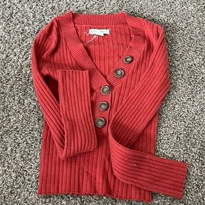 red sweater